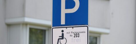 Behindertenparkplatz trotz einer eigenen Garage?