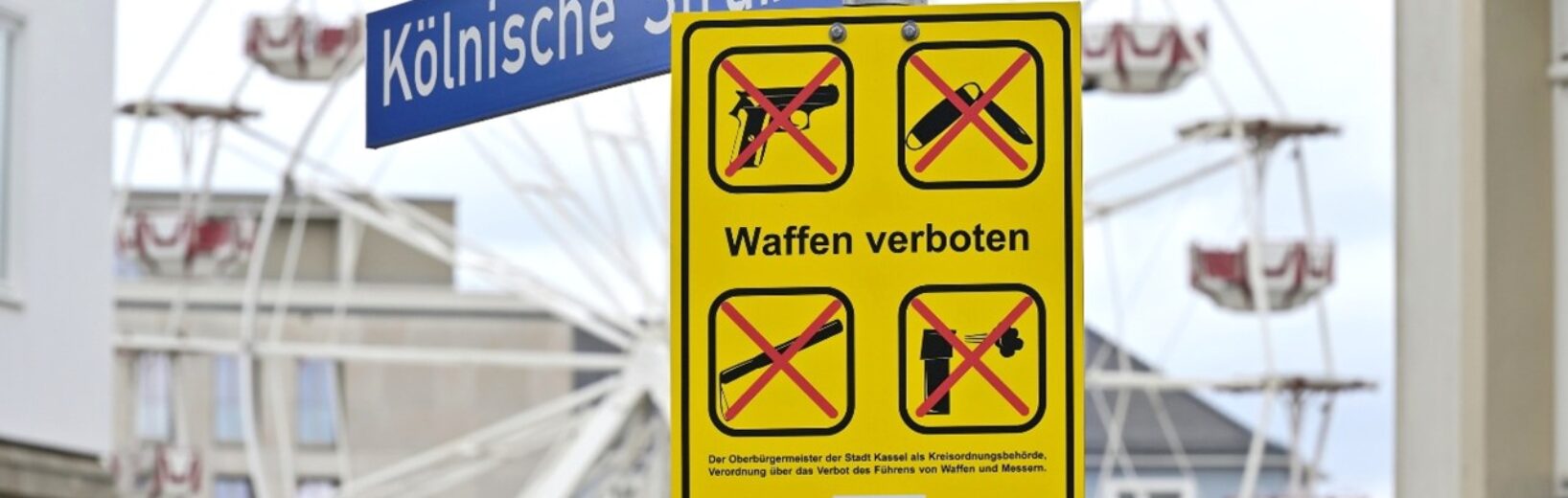 Ordnungsamtspraxis: Neuer Inhalt „Waffenverbotszone“