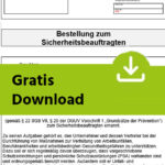 Bestellung Sicherheitsbeauftragter – rechtssicher mit unserer Vorlage