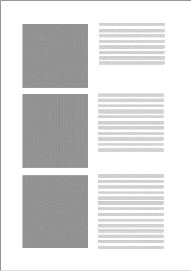 Technische Dokumentation - Layouttyp Zwilling