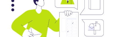 Illustration Briefwahl