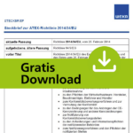 Steckbrief zur ATEX-Richtlinie