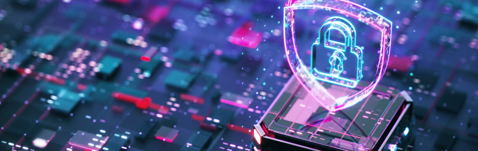 Symbol Schloss auf Festplatte