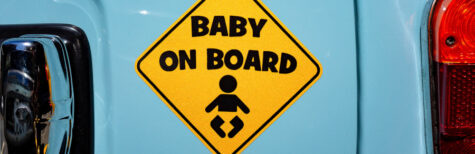 Baby-on-board-Schilder können Kriminellen Türen öffnen.