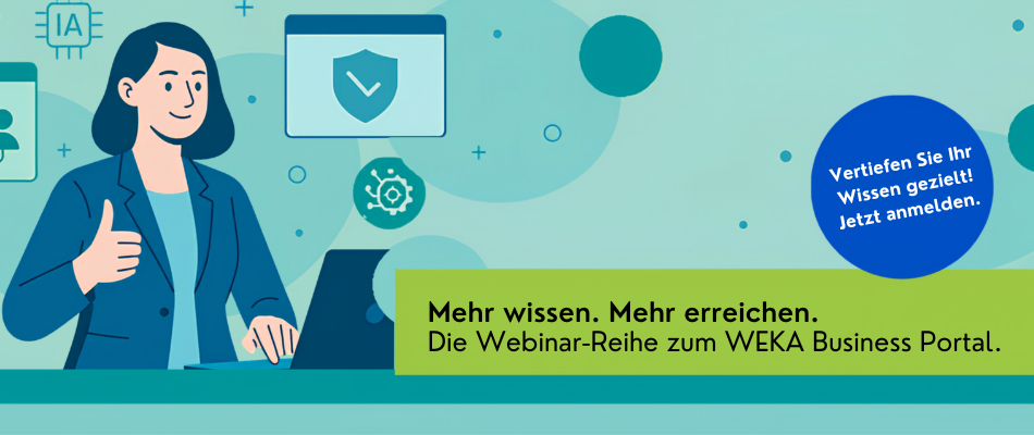 Schmuckbild WEKA Business Portal Webinare