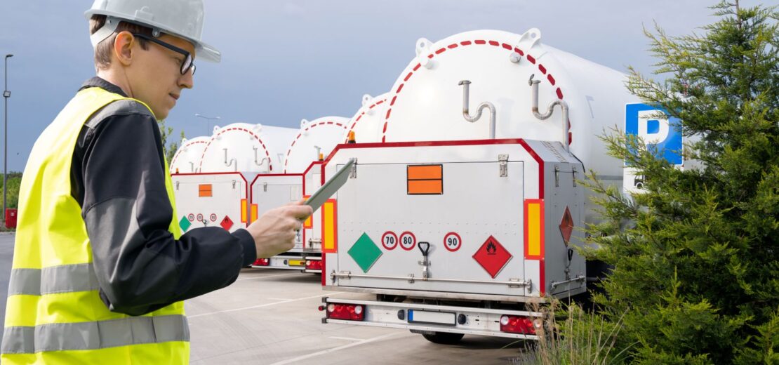 Gefahrgut-Lkw