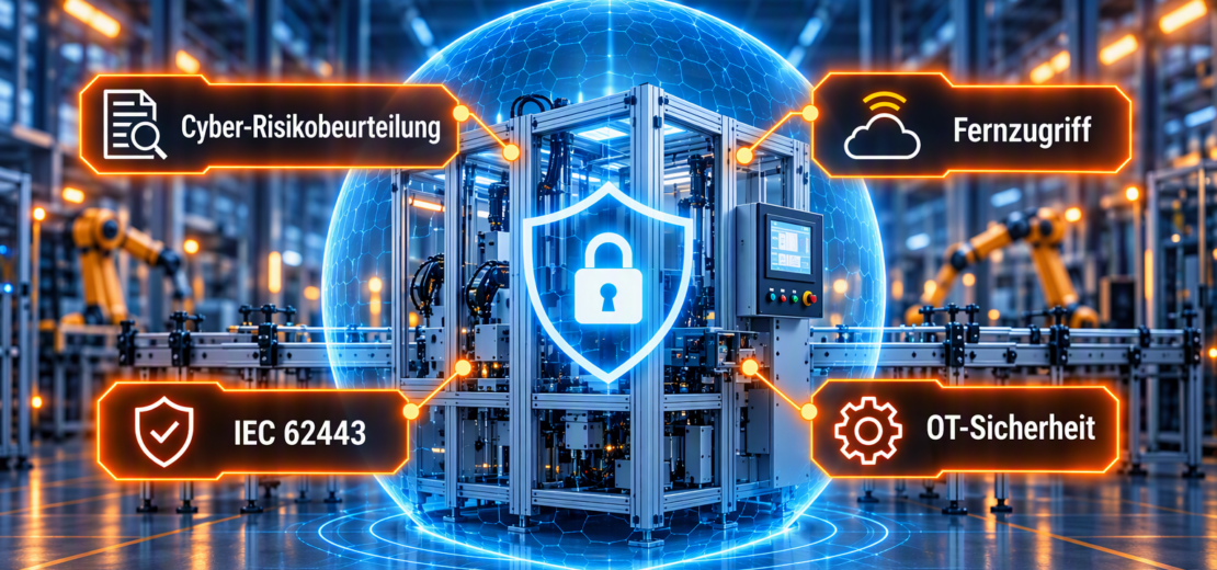 Cybersecurity bei Maschinen und Anlagen - das verlangt die MVO ab 2027