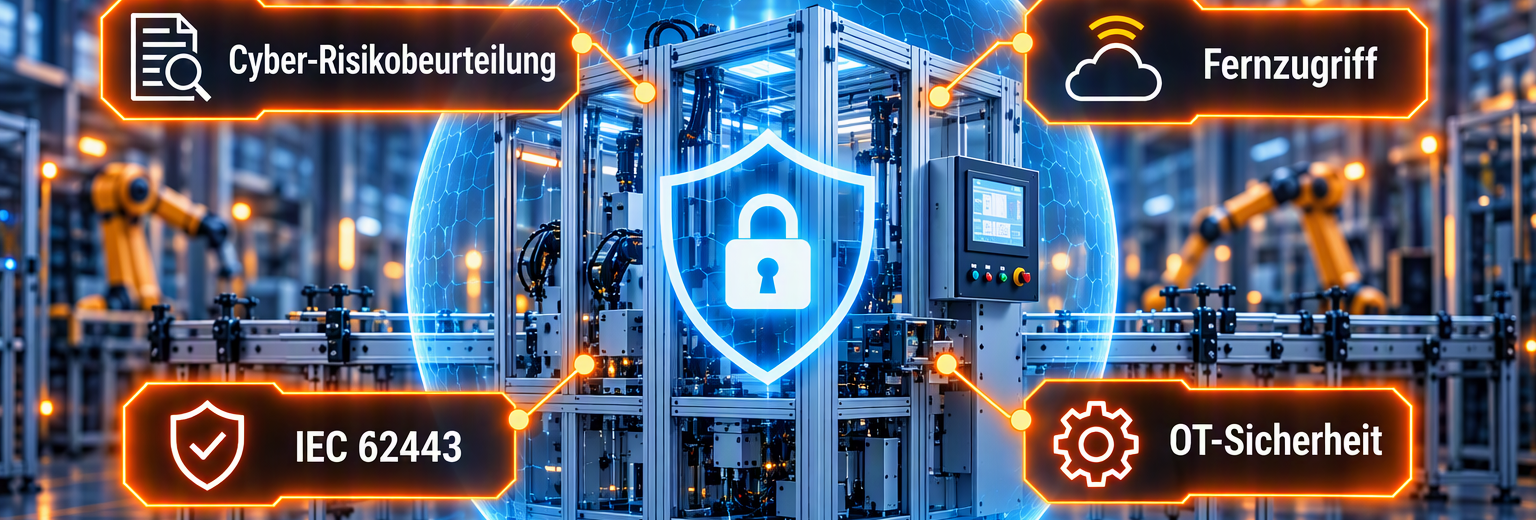 Cybersecurity für Maschinen und Anlagen: Was die Maschinenverordnung ab 2027 verlangt Cybersecurity bei Maschinen und Anlagen - das verlangt die MVO ab 2027